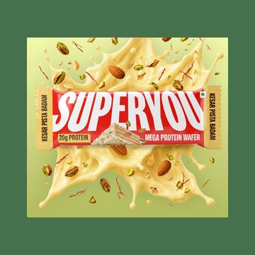 SuperYou Kesar Pista Badam Protein Bar