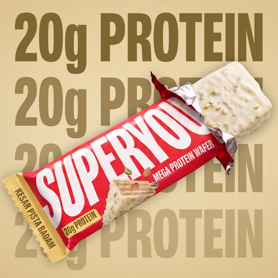SuperYou Kesar Pista Badam Protein Bar