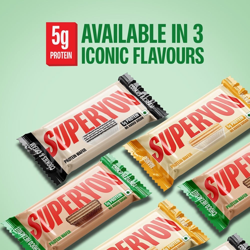 SuperYou Mini Choco Hazelnut Protein Wafer Bar
