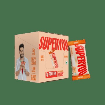 SuperYou Orange Mini Wafer Protein Bar Pack