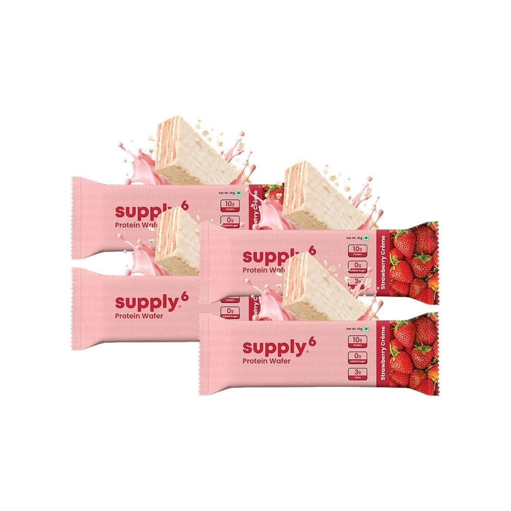 Supply6 Strawberry Crème Protein Bar