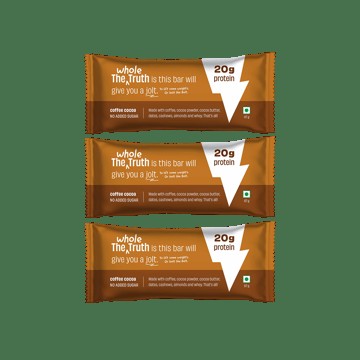 The Whole Truth 20 g Protein Bar - Coffee Cocoa