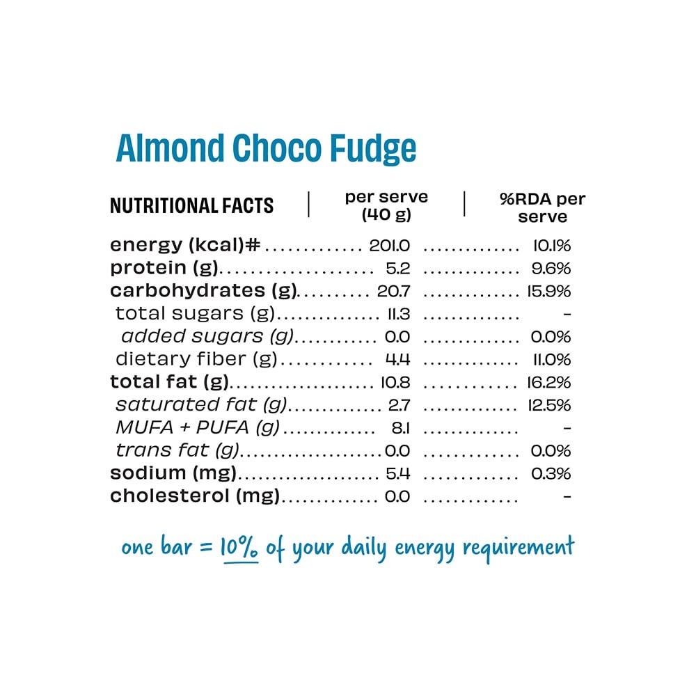 The Whole Truth Almond Choco Fudge Energy Bar