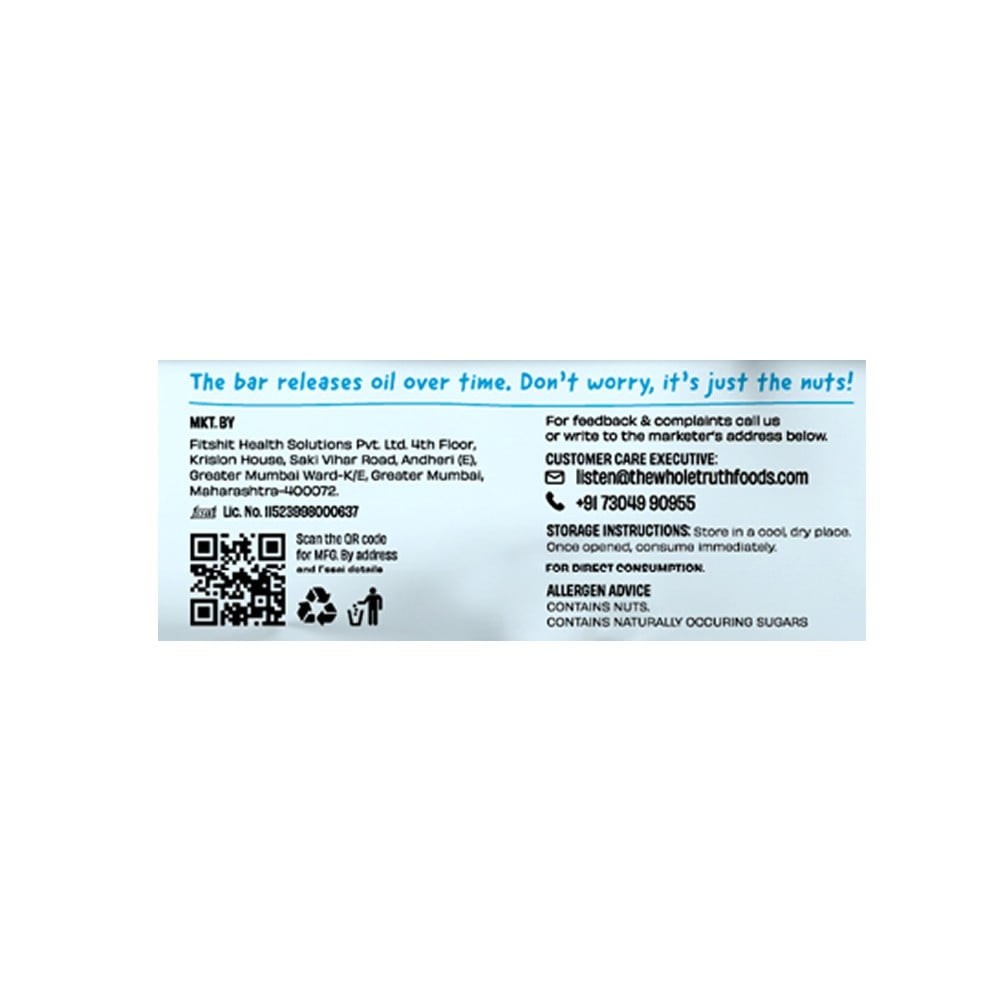 The Whole Truth Almond Choco Fudge Energy Bar