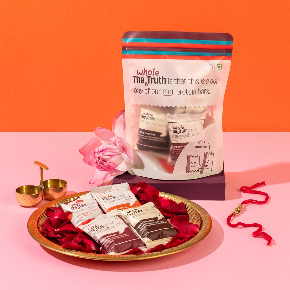 The Whole Truth Assorted Mini Protein Bar Pack (Date Sweetened)