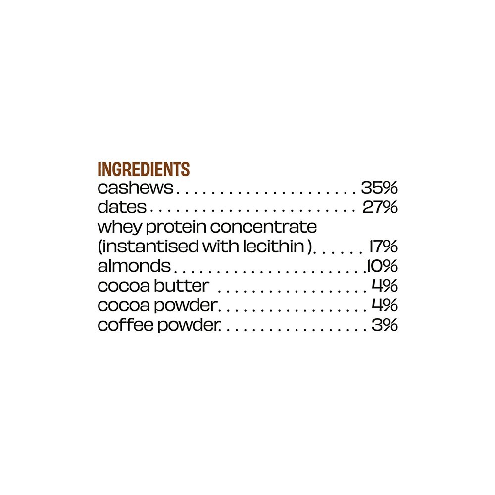 The Whole Truth Coffee Cocoa Mini Protein Bar
