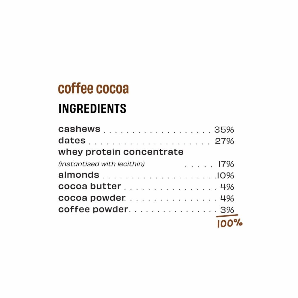 The Whole Truth Coffee Cocoa Protein Bar