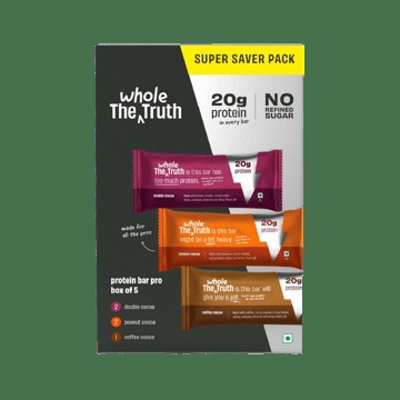 The Whole Truth Protein Bar Pack