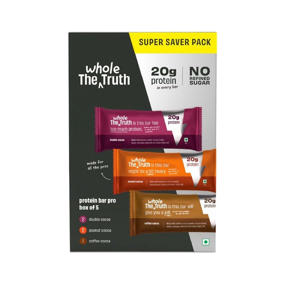 The Whole Truth Protein Bar Pack
