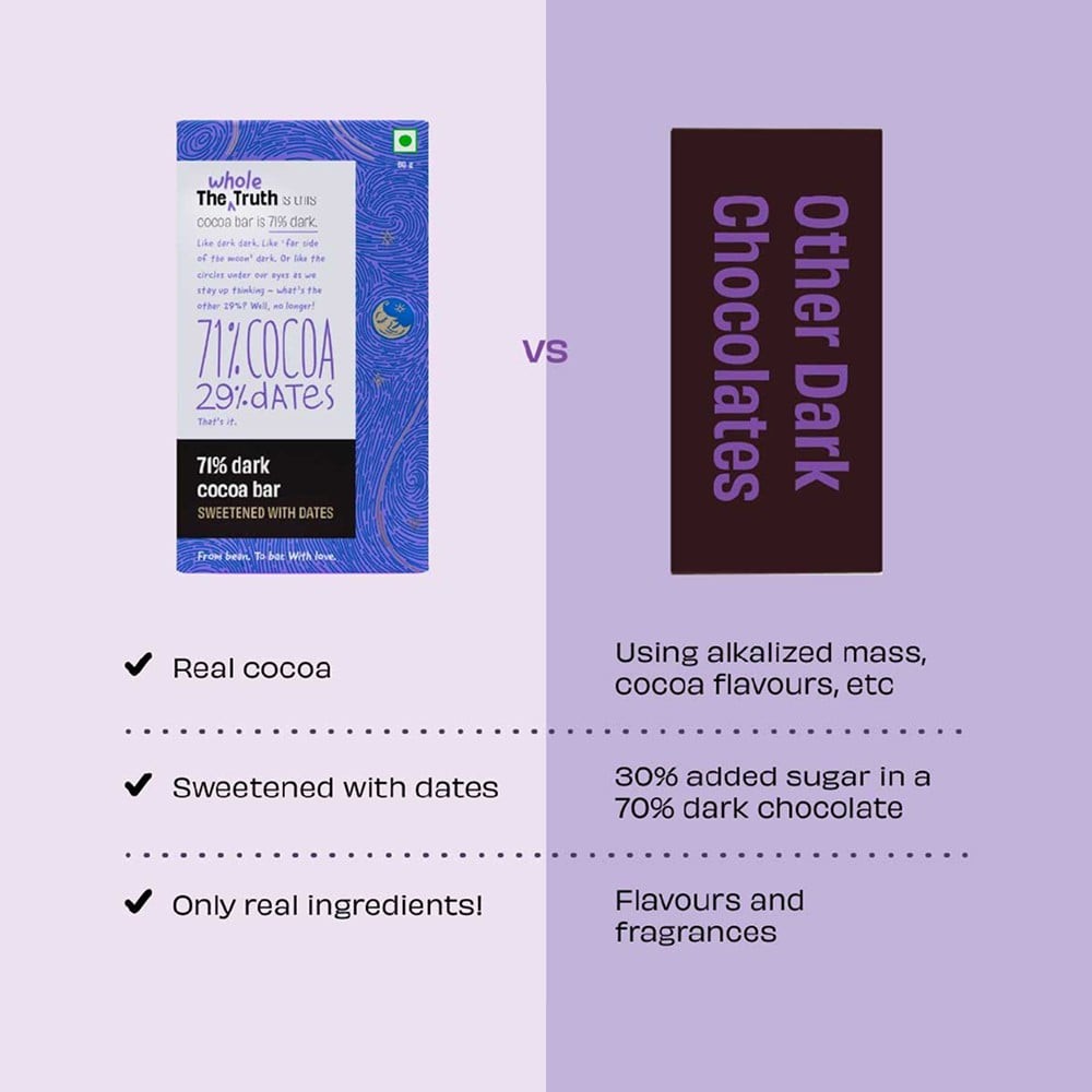 The Whole Truth Rich 71% Cocoa Bar