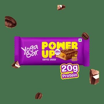 Yoga Bar 20 g Protein Bar, Coffee Rush, No Added Sugar