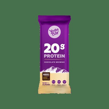 Yoga Bar 20 g Protein Chocolate Brownie Protein Bar