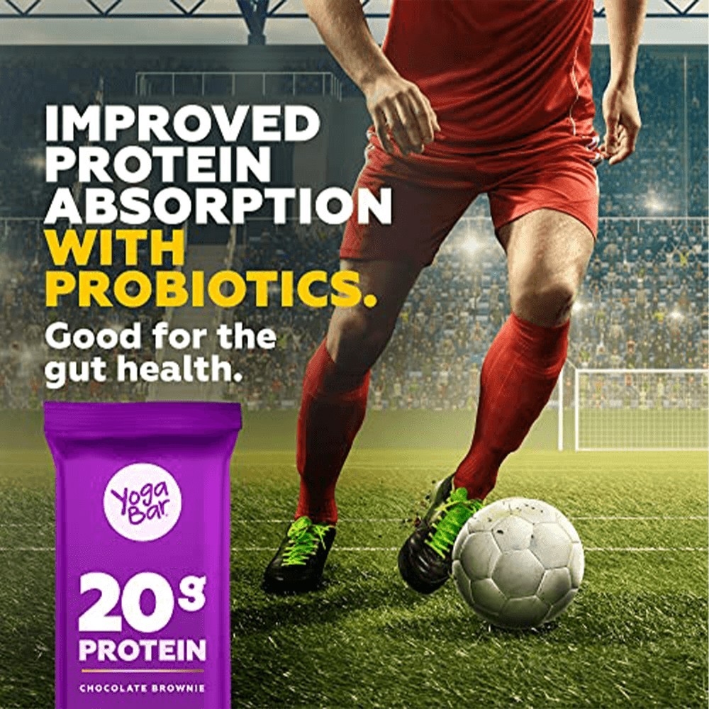 Yoga Bar 20 g Protein Chocolate Brownie Protein Bar