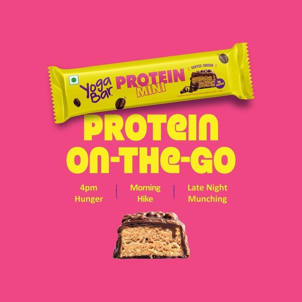 Yoga Bar Coffee Crush Mini Protein Bar Pack