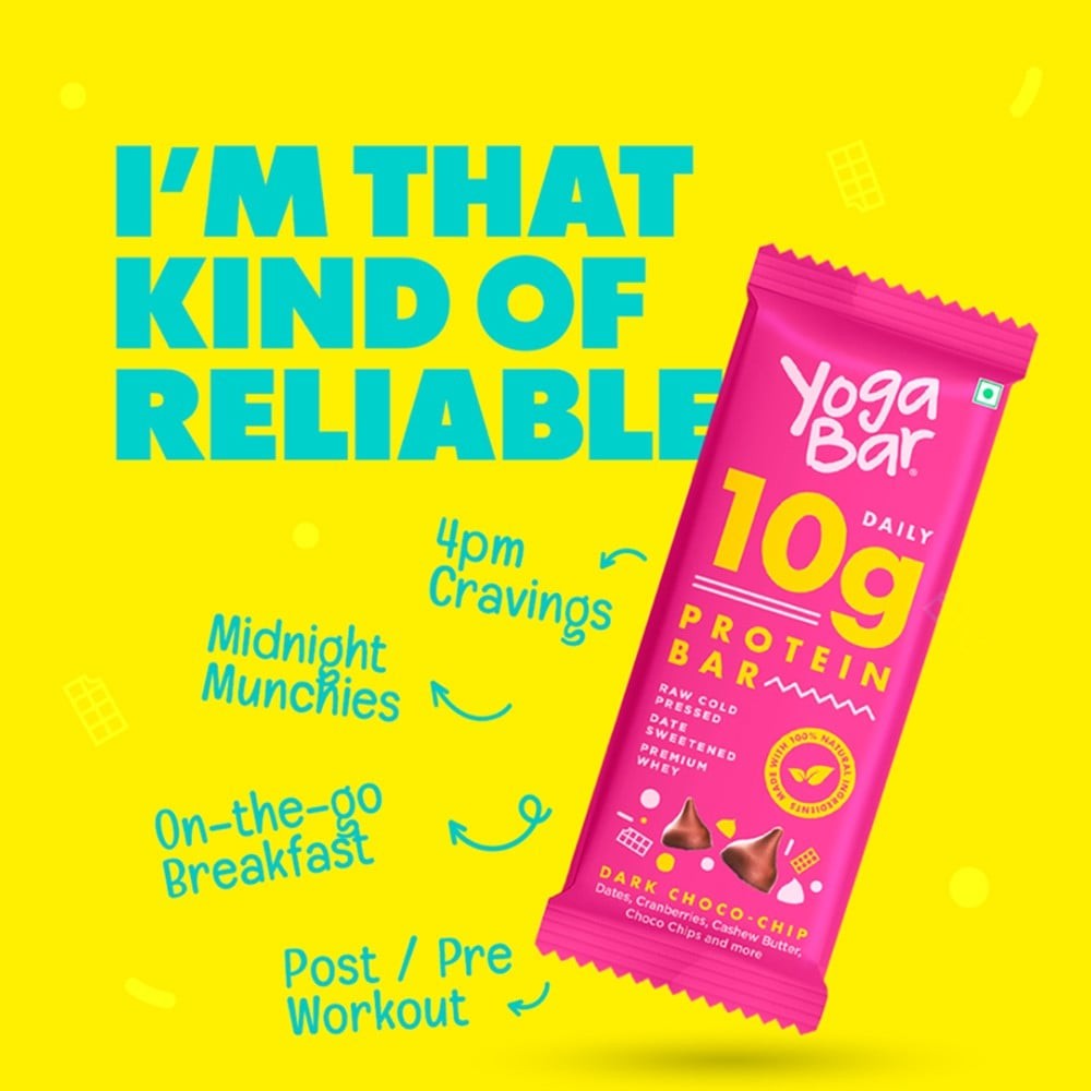 Yoga Bar Daily 10g Protein Bar Pack (Assorted)