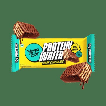 Yoga Bar Dark Chocolate 10g Protein Wafer Bar