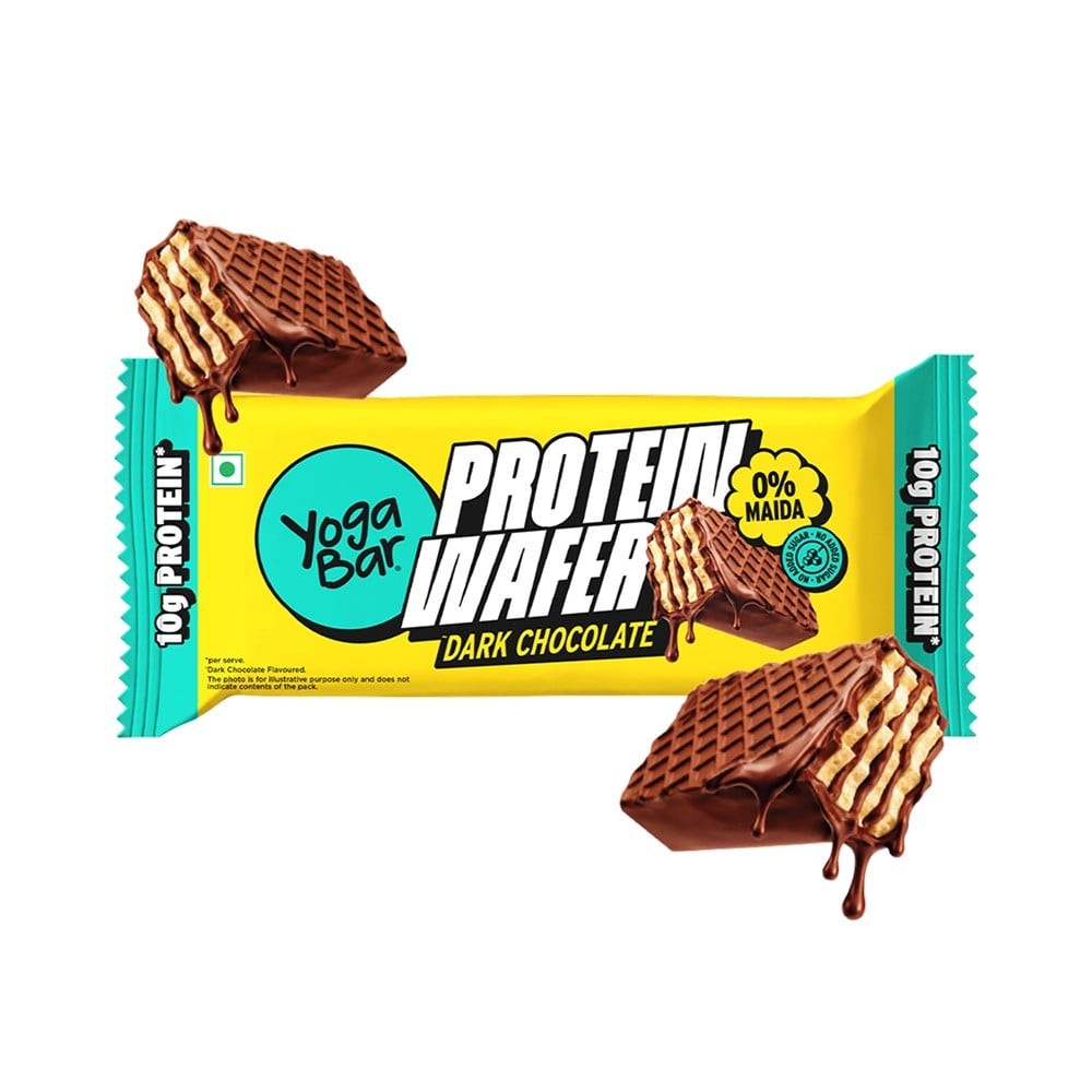 Yoga Bar Dark Chocolate 10g Protein Wafer Bar