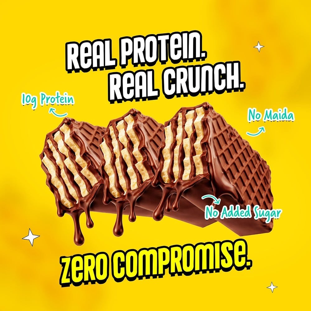 Yoga Bar Dark Chocolate 10g Protein Wafer Bar