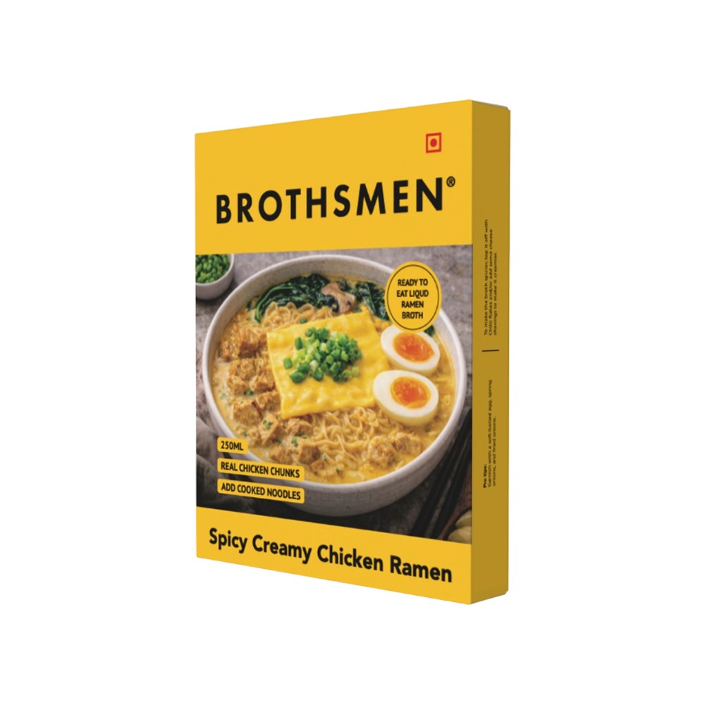 Brothsmen Spicy Creamy Chicken Ready to Eat Ramen Broth