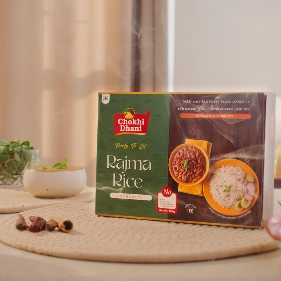 Chokhi Dhani Ready to Eat Rajma Rice Combo Meal