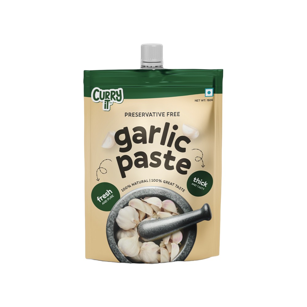 Curryit Garlic Paste (Preservative Free)