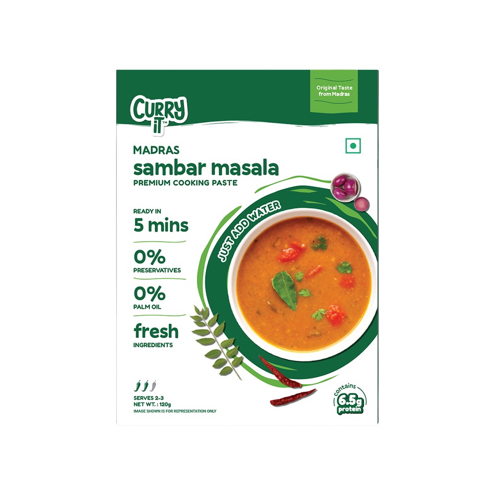 Curryit Madras Sambhar Masala (No Preservative)