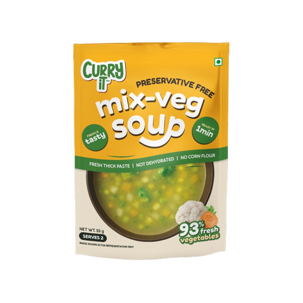 Curryit Mix Veg Soup (Preservative Free)