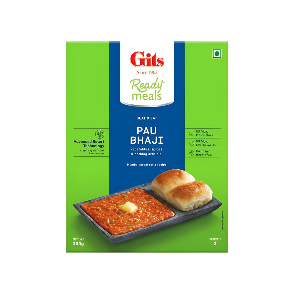 Gits Pau Bhaji Ready to Eat