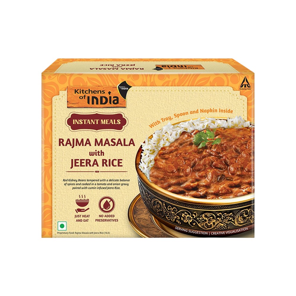 Kitchens of India Ready to Cook (Rajma Masala With Jeera Rice)