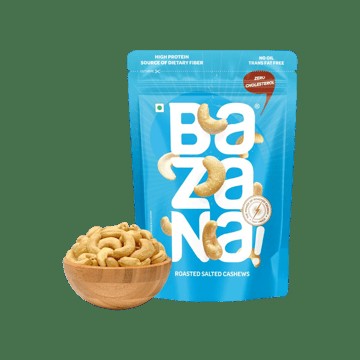 Bazana Salted Roasted Flavoured Cashew
