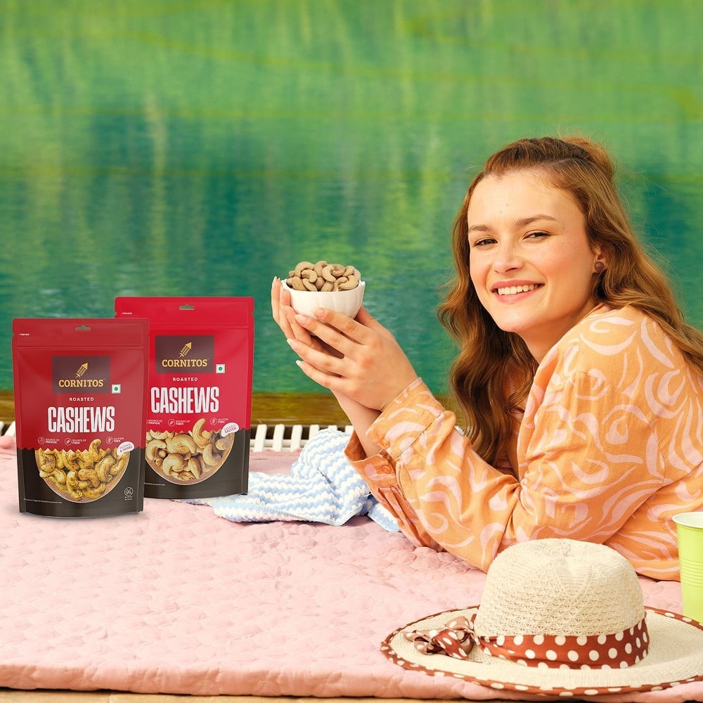 Cornitos Roasted Salted Cashew (Lightly Salted)