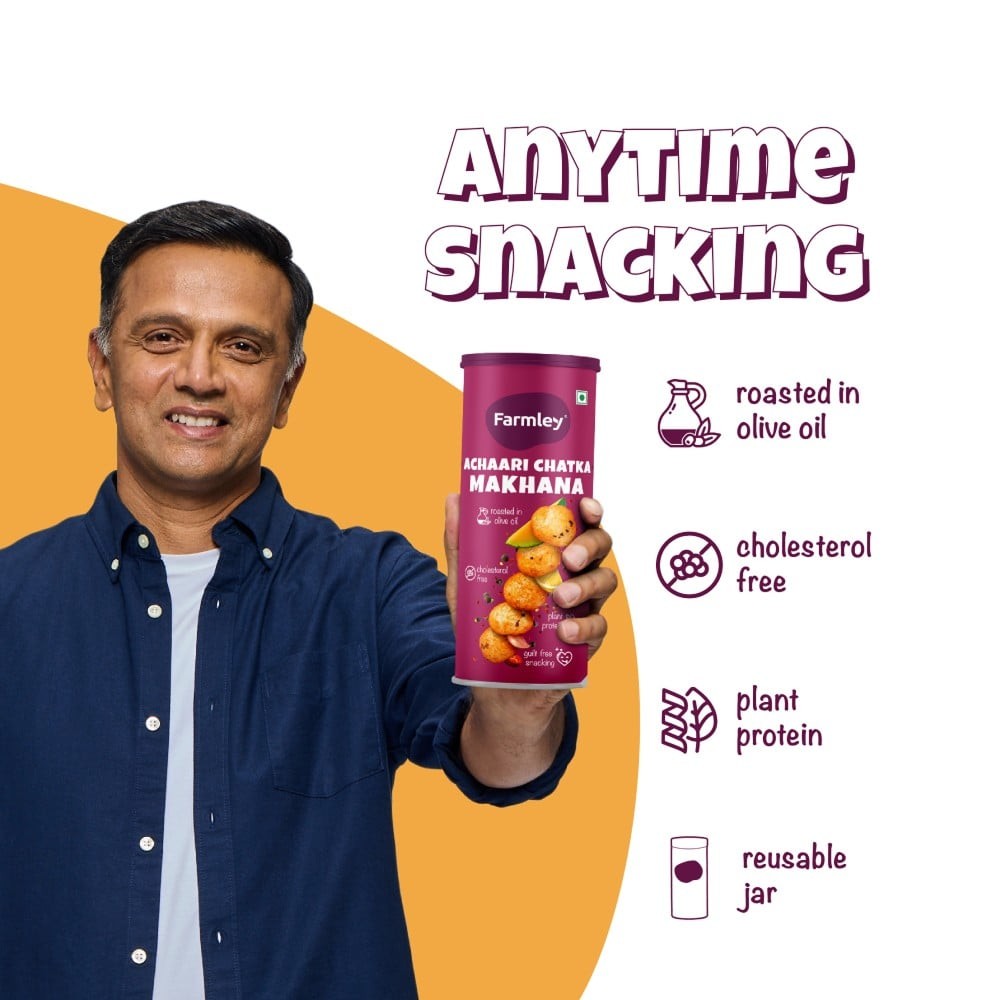 Farmley Achaari Flavoured Makhana Roasted In Olive Oil