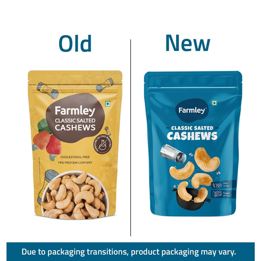 Farmley Classic Salted & Flavoured Cashew Roasted