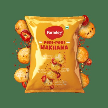 Farmley Peri Peri Roasted Flavoured Makhana Roasted In Olive Oil