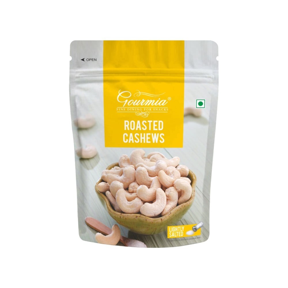 Gourmia Lightly Salted Roasted Flavoured Cashew