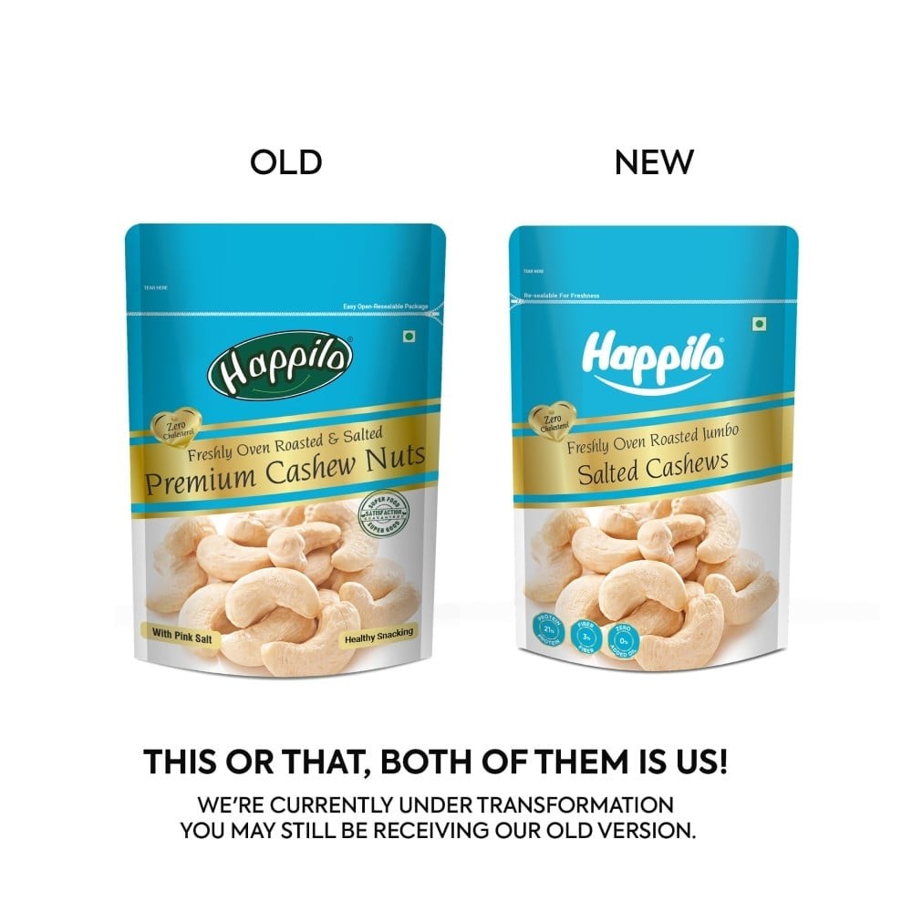 Happilo Freshly Oven Roasted & Salted Flavoured Cashew