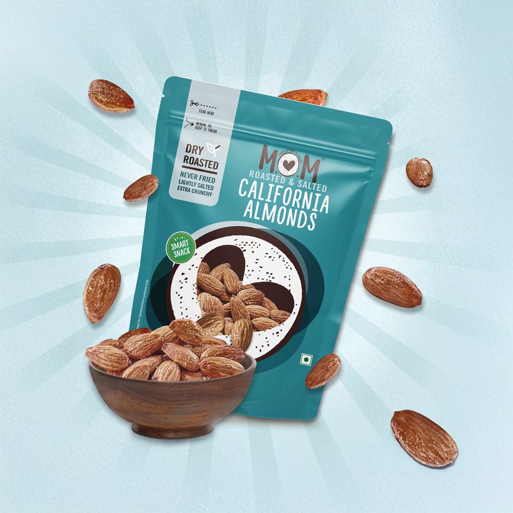MOM California Flavoured Almonds (Roasted & Salted)
