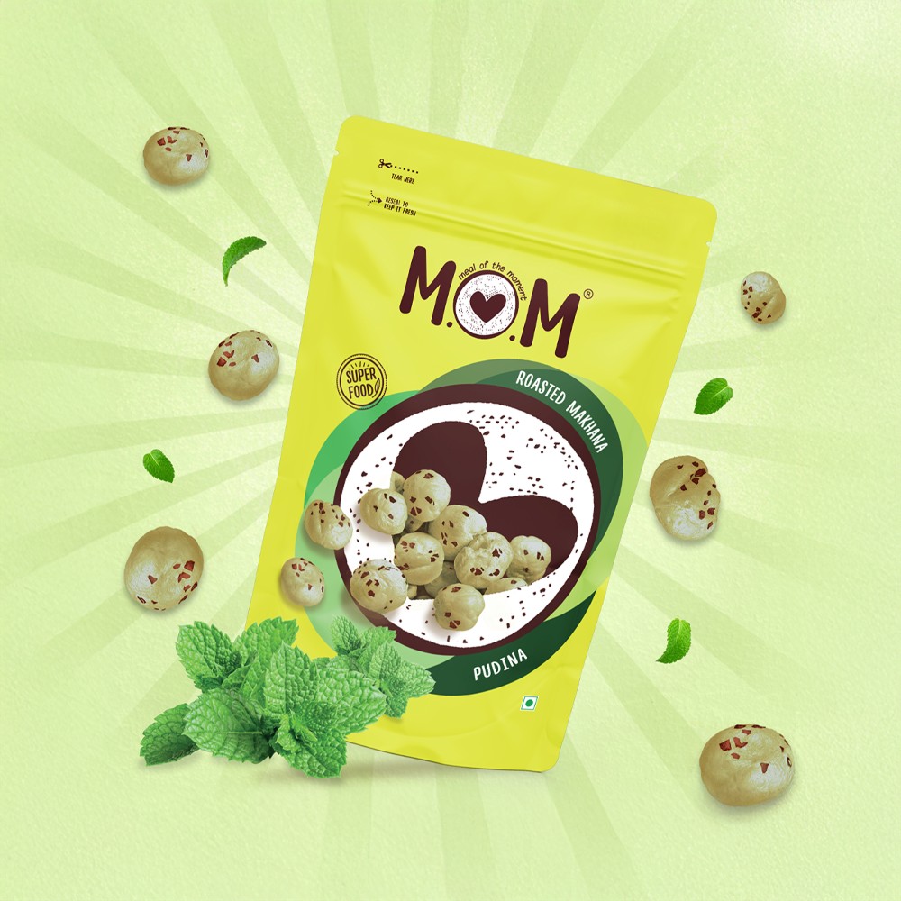 MOM Roasted Pudina Flavoured Makhana