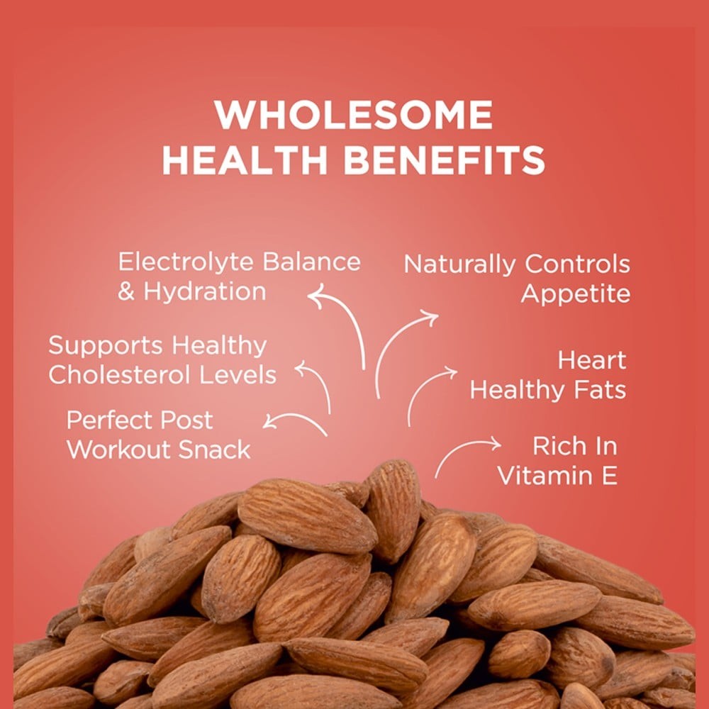 Nutty Gritties Lightly Salted Jumbo Roasted Flavoured Almonds