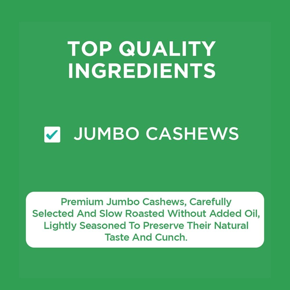 Nutty Gritties Lightly Salted & Roasted Jumbo Flavoured Cashew