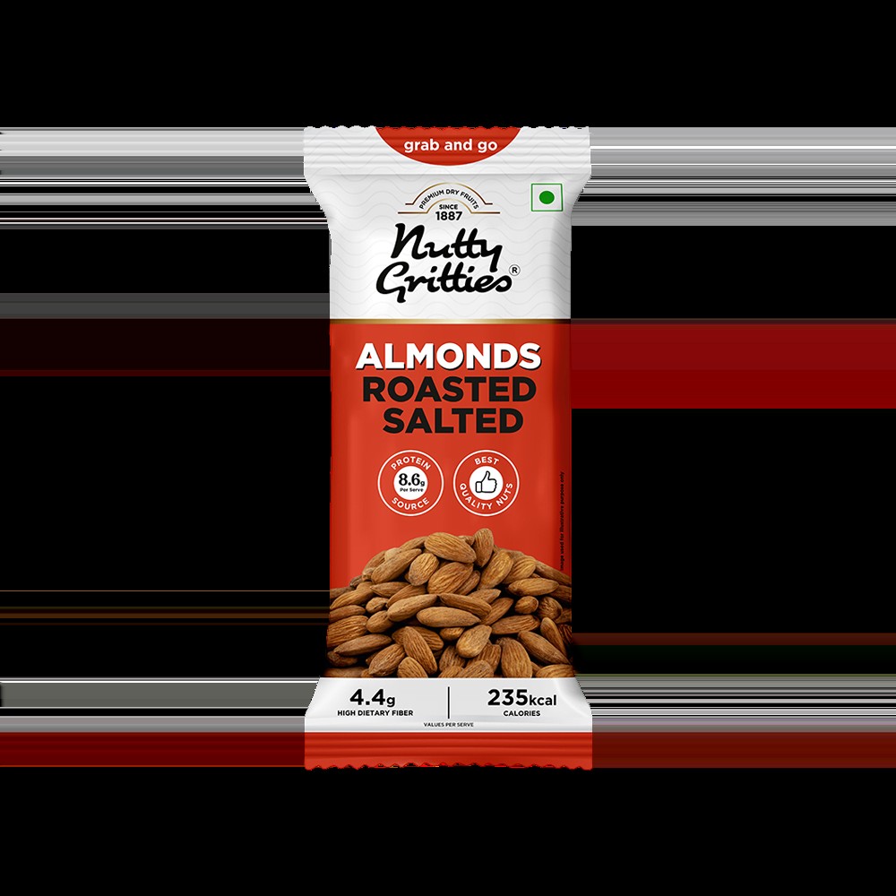 Nutty Gritties Roasted Salted Flavoured Almonds