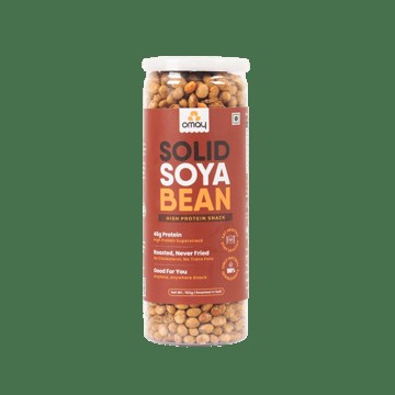 Omay Foods Roasted Soyabean (Protein Rich)
