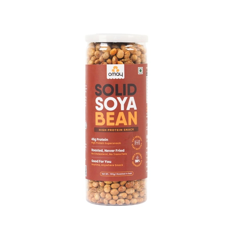 Omay Foods Roasted Soyabean (Protein Rich)