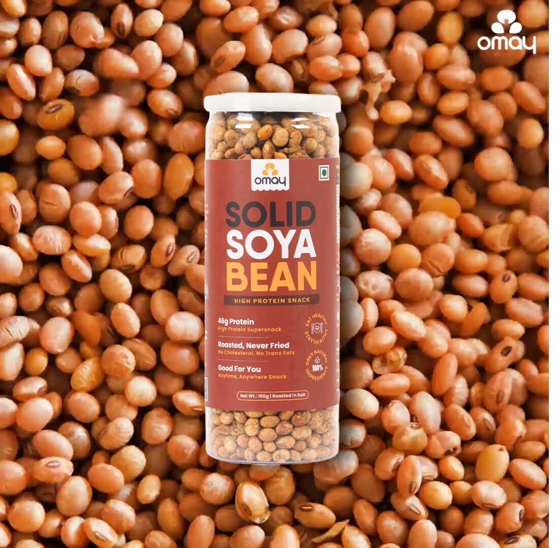 Omay Foods Roasted Soyabean (Protein Rich)