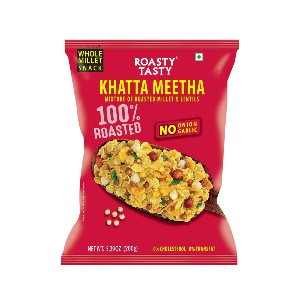 Roasty Tasty Khatta Meetha Roasted Millet Namkeen