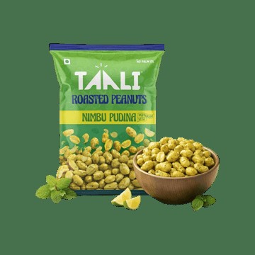 Taali Roasted Nimbu Pudina Peanuts (Bharuchi Nuts)