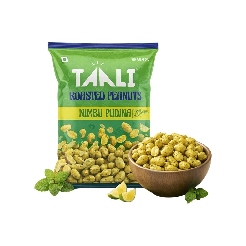 Taali Roasted Nimbu Pudina Peanuts (Bharuchi Nuts)