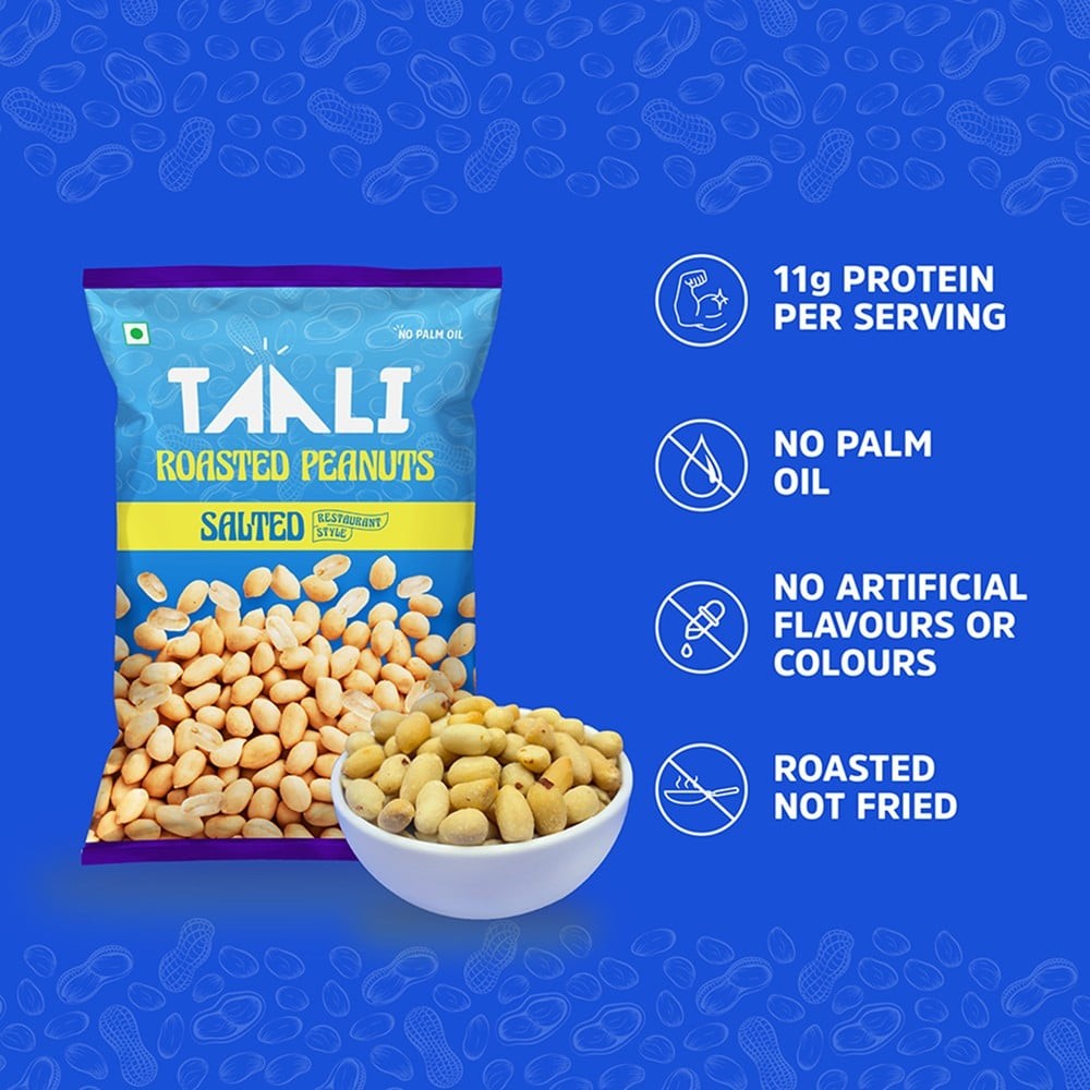 Taali Salted Peanuts, Roasted Premium Bharuchi Nut