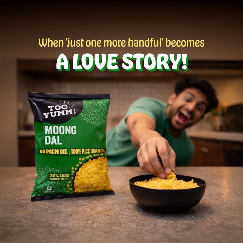 Too Yumm Moong Dal Namkeen Snacks
