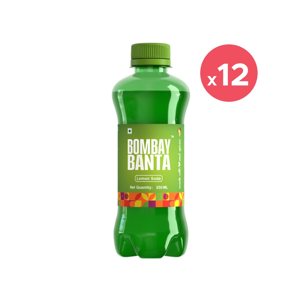 Bombay Banta Lemon Soda Pack of 12